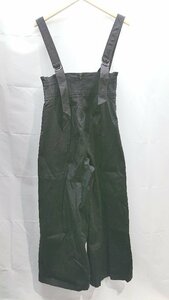 * Cepo raft stretch cloth thin wide pants Work - overall size M black lady's E