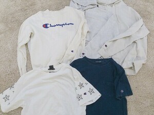 ■ 《 Champion チャンピオン まとめ売り5点セット サイズLのみ パーカー Tシャツ メンズ 》