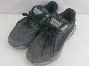 ◇ PUMA ミラージュ スポーツ リミックス 381051-05 スニーカー シューズ サイズ23.5cm グレー系 ブラック レディース P