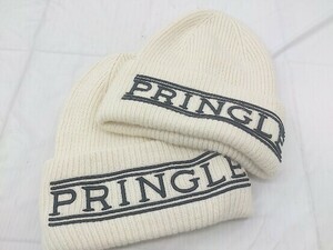 ◇ 《 PRINGLE OF SCOTLAND × H&M まとめ売り2点セット ONEサイズのみ ニット キャップ 帽子 レディース 》 P
