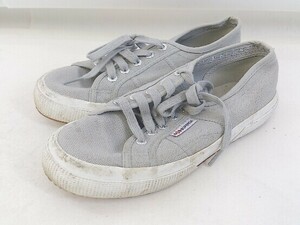* SUPERGA spec ruga sneakers shoes size 37 gray lady's P