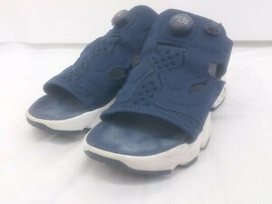 ◇ Reebok リーボック INSTA PUMP FURY DV9698 サンダル シューズ サイズ 23cm ネイビー レディース P