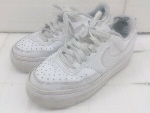 ◇ NIKE ナイキ NIKE W COURT VISION ALTA LTR DM0113-100 スニーカー シューズ サイズ24ｃｍ ホワイト レディース E