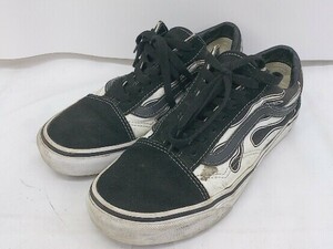 ◇ VANS ヴァンズ OLD SKOOL オールドスクール 751505 スニーカー シューズ サイズ23.5cm ホワイト ブラック レディース P