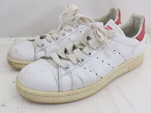 * adidas Adidas STAN SMITH B25363 sneakers shoes size 24.5cm white red lady's E