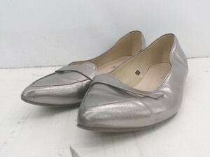 * MAMIANmami Anne po Inte dotu Flat туфли-лодочки обувь размер 25.5 оттенок серебра женский E