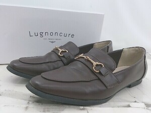 * * Lugnoncureru non кий ru bit Loafer обувь размер L темно-коричневый женский E