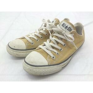 ◇ CONVERSE コンバース 1CL437 ローカット スニーカー シューズ サイズ24.5ｃｍ マスタード レディース P