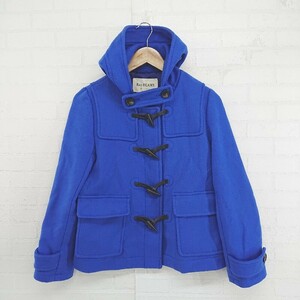 ◇ Ray BEAMS レイビームス 長袖 ダッフルコート サイズ0 ブルー系 レディース P