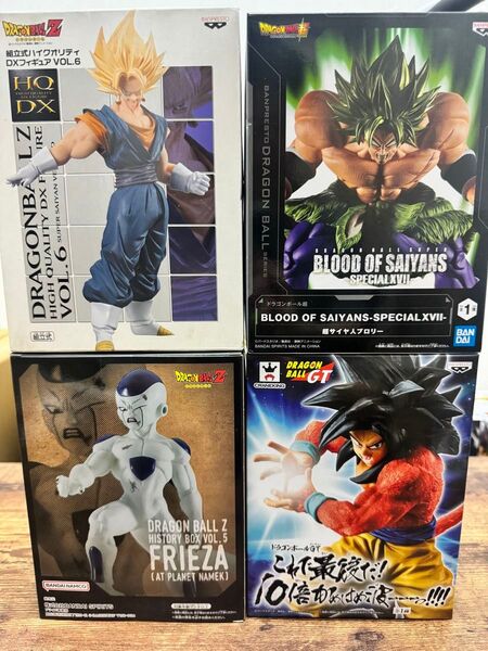 ドラゴンボール 未開封フィギュア 4点セット