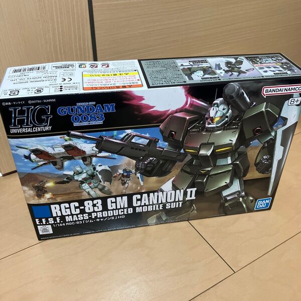 RGC-83 ジム・キャノンII (1/144スケール HGUC 125 機動戦士ガンダム0083 STARDU ガンプラ 未組立