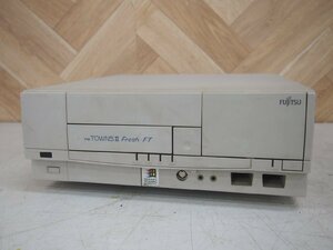 ☆【2K0528-13】 FUJITSU 富士通 旧型パソコン 旧PC FMTWFFT 100V FM TOWNSⅡ FRESH-FT本体 ジャンク