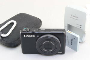 AB+ (良品) Canon キヤノン PowerShot S120 ブラック 初期不良返品無料 領収書発行可能