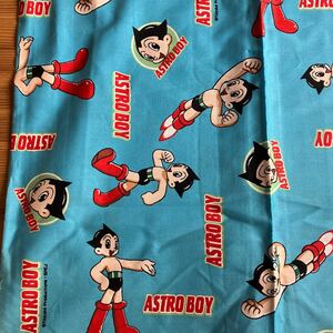  unused storage goods Astro Boy cloth 115cm×91cm ASTRO BOY is gire hand made Showa Retro hand .. insect total pattern character 