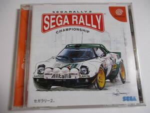 DC Sega Rally 2 box * instructions attaching Dreamcast exclusive use soft 
