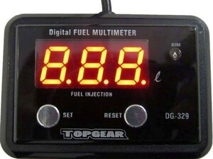 プロテック 12V Fi車専用 Digital FUEL MULTIMETER DG-329