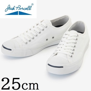 新品 CONVERSE ジャックパーセル 白 25cm / コンバース JACK PURCELL ホワイト キャンバス ユニセックス