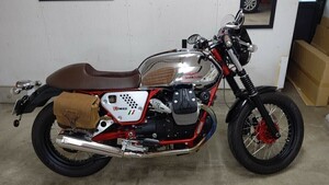 MOTO GUZZI V7 RACER 程度良好 検R6年11月(個人出品) 低走行 8053km動画あり