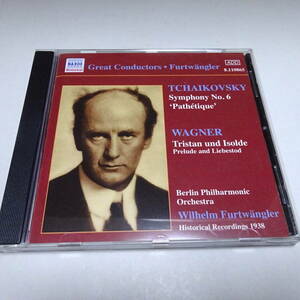輸入盤/Naxos「チャイコフスキー：交響曲第6番《悲愴》 / ワーグナー：トリスタンとイゾルデより」フルトヴェングラー＆BPO/1938
