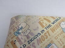 学研VictoriaFancy ZIGGY ジギー ミニ包装紙（ブラウン・2枚入り）3本セット 未使用デッドストック品 昭和レトロ 1970～80年代_画像3