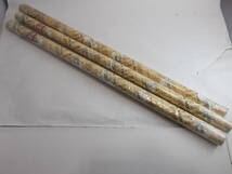 学研VictoriaFancy ZIGGY ジギー ミニ包装紙（ブラウン・2枚入り）3本セット 未使用デッドストック品 昭和レトロ 1970～80年代_画像7