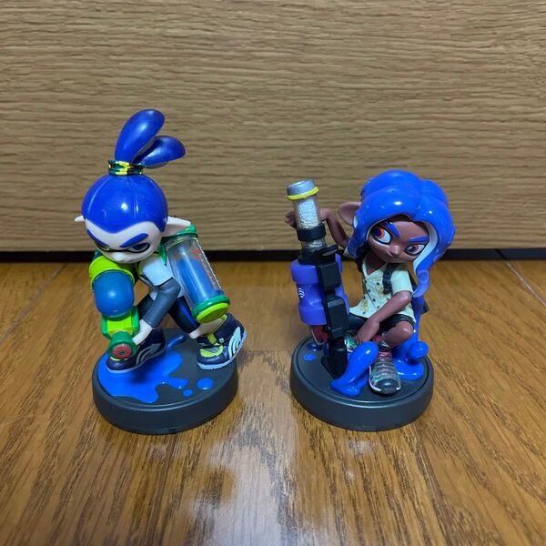 amiibo アミーボ スプラトゥーン インクリングブルー オクトリングブルー