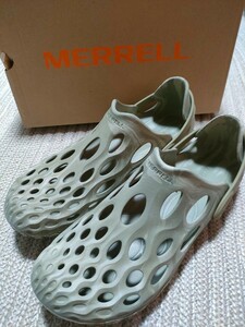  new goods unused MERRELL hydro mok herb green 30cm US12mereru sandals HYDRO MOC DRIFT outdoor water land both for men's 