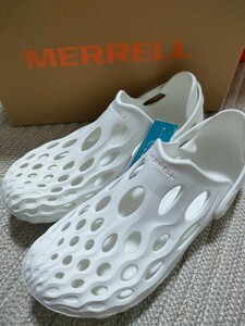 新品 未使用 MERRELL ハイドロ モック ホワイト 白 27cm US9 メレル サンダル HYDRO MOC DRIFT アウトドア 水陸 メンズ