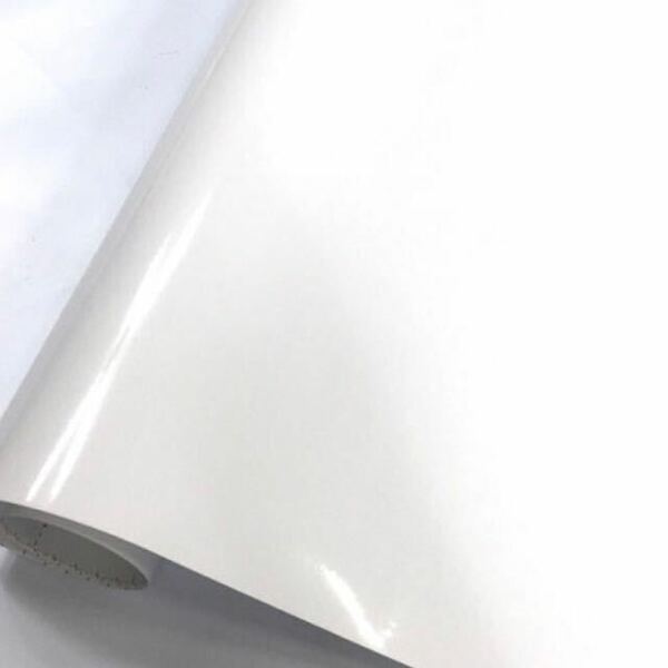 壁紙シール 光沢 ホワイト AFS-30001 50cm×5m はがせる壁紙