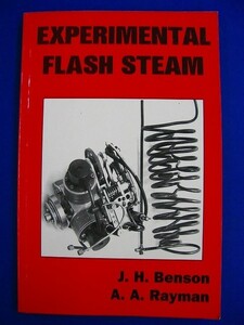 T40★洋書 専門書 ★　『 EXPERIMENTAL FLASH STEAM 』　実験用フラッシュスチーム　2400013035880