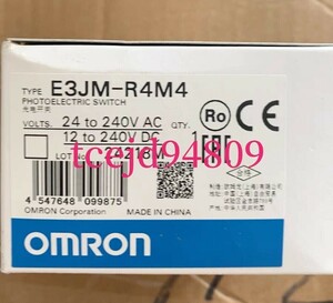 新品　OMRON/オムロン 　E3JM-R4M4 光電センサー 保証付き　