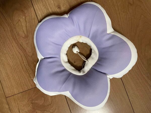 エリザベスカラー 猫 クッション カーラー 花