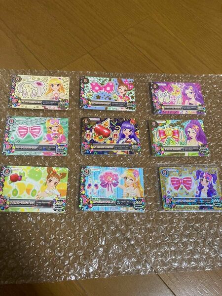 アイカツ　アイカツカード　9枚セット　アクセ