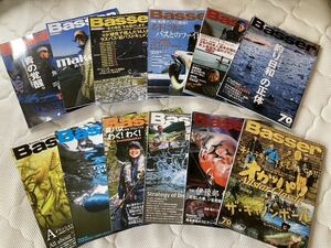 ① Basser バサー　2015.1月〜12月 つり人社　1年分12冊