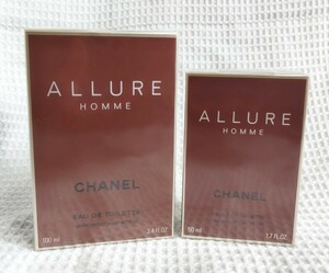 香水おまとめ　シャネル CHANEL 香水 ALLURE HOMME アリュール オム　オードゥトワレ　おまとめ2点