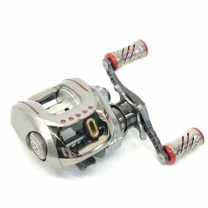 K ダイワ ジリオン 100SHL 7.1 左巻き デプス ナックルアーム P.C.D 85mm シルバー×レッド 付き|DAIWA deps ベイトリール バス釣り 日本製