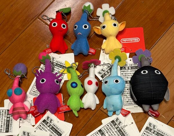 ピクミン マスコットキーホルダー全9種