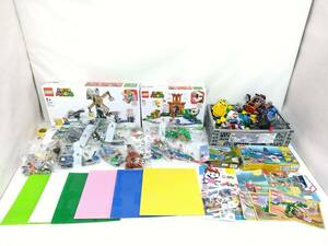 【USED品】LEGO レゴ ブロック他 大量おまとめセット/積木/おもちゃ/スーパーマリオ/マインクラフト/クリエイター/マーベル他/14-RHT35