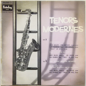 [ France * original ]TENOR MADNESS / Sonny Rollins Quartet*RVG/ deep groove / Flat * disk *