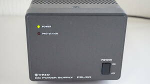 TRIO (kenwood) ケンウッド　TS-120無線機用　安定化電源器　PS-20　dc power supply