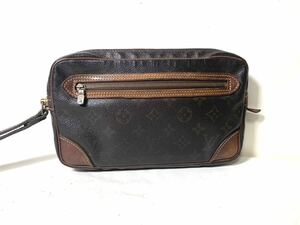  1円 良品 LOUIS VUITTON ルイヴィトン モノグラム マルリードラゴンヌGM クラッチバッグ セカンドバッグ M51825