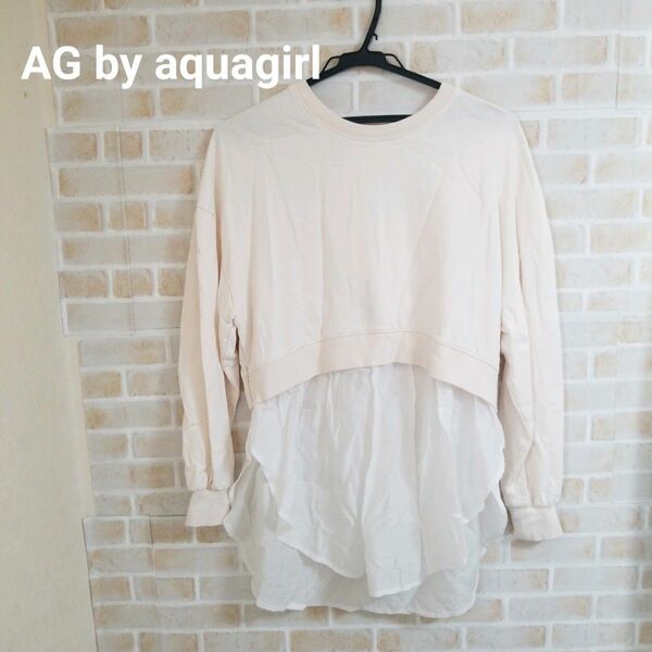 AG by aquagirl レイヤード風トップス