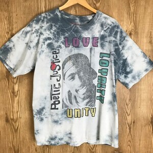 POETIC JUSTICE 2PAC ポエティックジャスティス 2パック ムービーTシャツ ラップT メンズXL 古着 e24052712