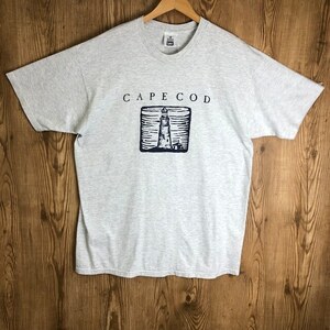 USA製 90s VINTAGE Lee CAPECOD Tシャツ メンズ XLサイズ 灯台 90年代 リー ヴィンテージ 古着 e24053024