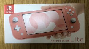 新品未開封　Nintendo Switch Lite コーラル　ニンテンドースイッチ　ライト　送料無料　説明欄必読