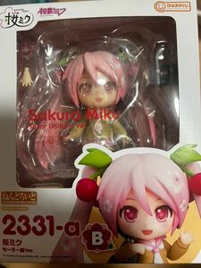 【未開封】フィギュア 初音ミク グッスマくじ 桜ミク2024 B賞:ねんどろいど 2331-a 桜ミク セーラー服Ver.