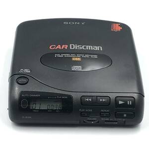 再生○ 概ね美品　SONY D-802K CAR Discman ポータブルCDプレーヤー　MADE IN JAPAN