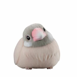 もふもふてのりフレンズ【6.シナモン文鳥】未使用新品、バンダイ