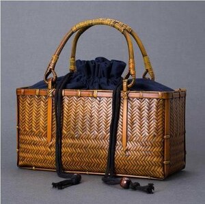  new goods ** handmade bamboo compilation skill .*...*..* bamboo craft * bamboo skill * bamboo basket only. * handicraft stylish bamboo braided 