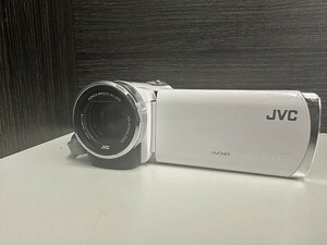 K030-S3-13971 JVC Everio デジタルビデオカメラGZ-HM133-W 現状品①